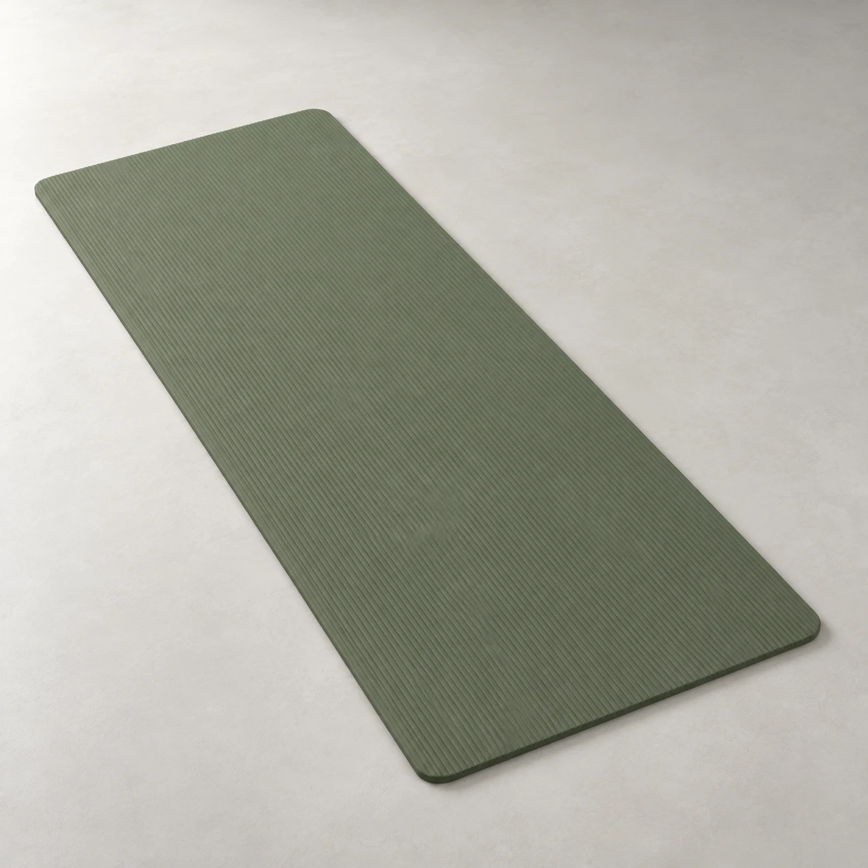 Room Moss yoga mat, Moss, 8 mm